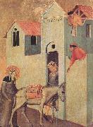 Pietro Lorenzetti Beata Umilta Transport Bricks to the Monastery oil painting
